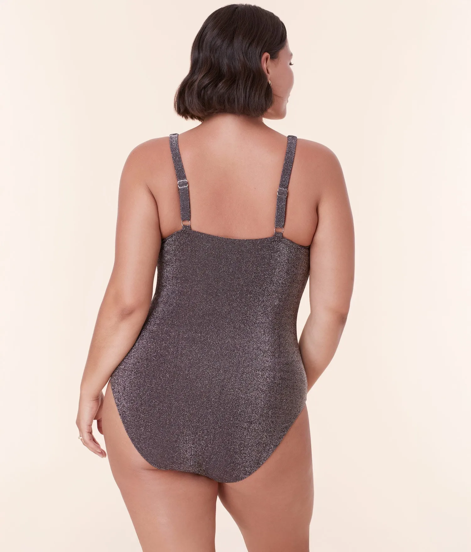 The Lipari One Piece - Glitter - Licorice - Classic