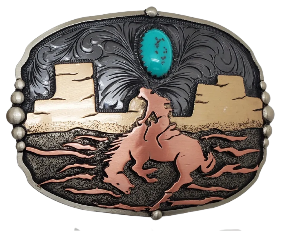 The "Midnight Rider" Belt Buckle