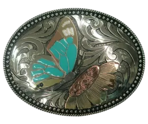 The "Morpho" Butterfly Belt Buckle