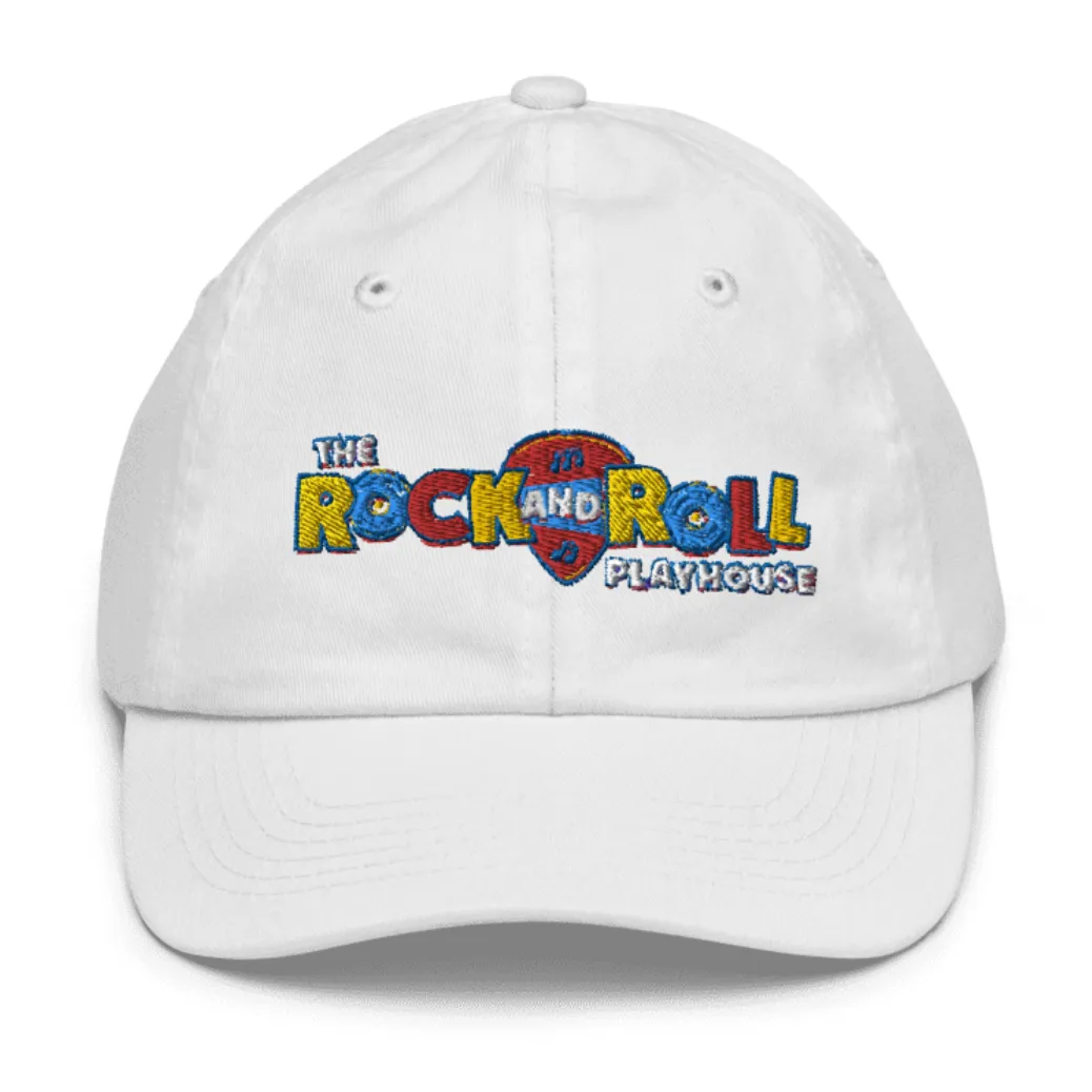 The Rock and Roll Playhouse White Youth Baseball Cap