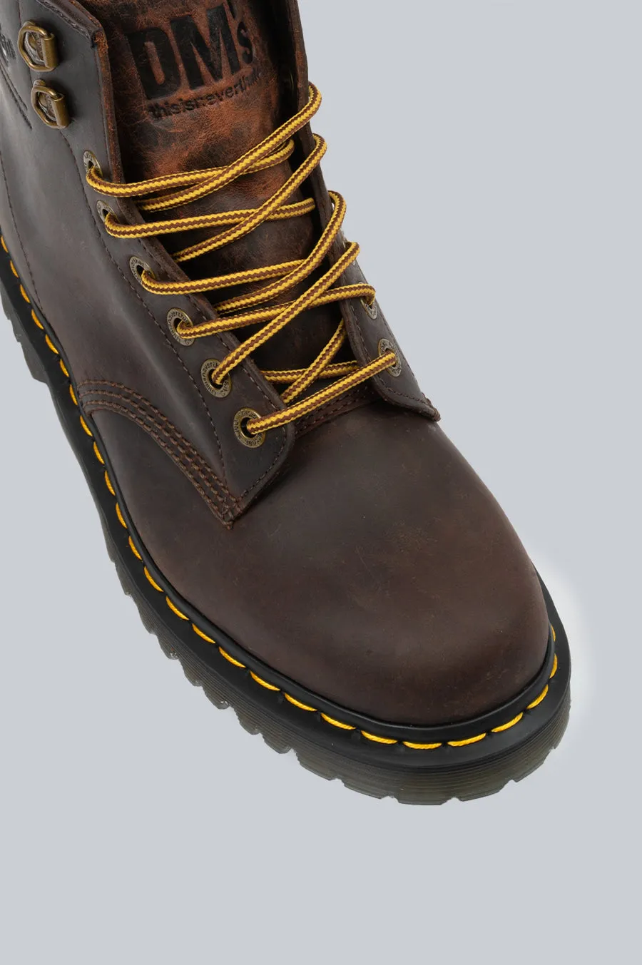 THISISNEVERTHAT X DR. MARTENS 1460 CHESTNUT BROWN