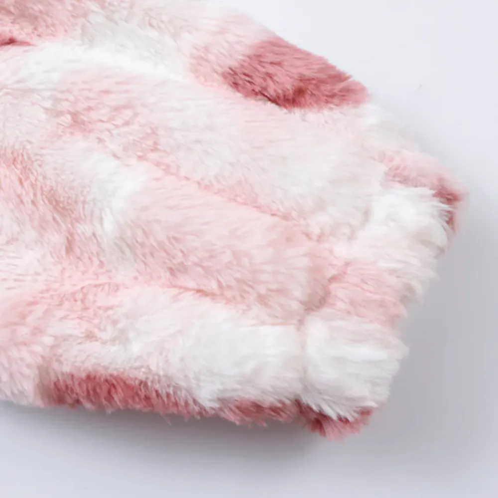 Tie Dye Rabbit Coat