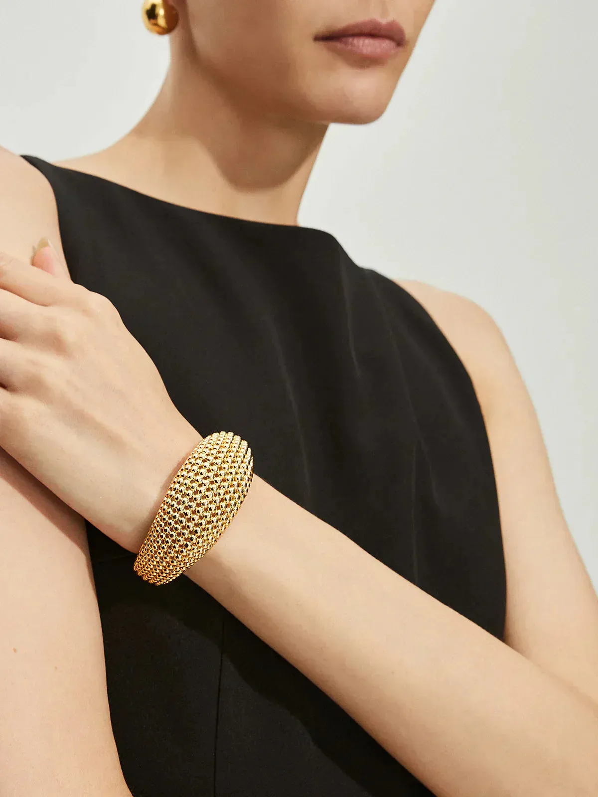 Timeless Hollow Out Beaded Bracelet