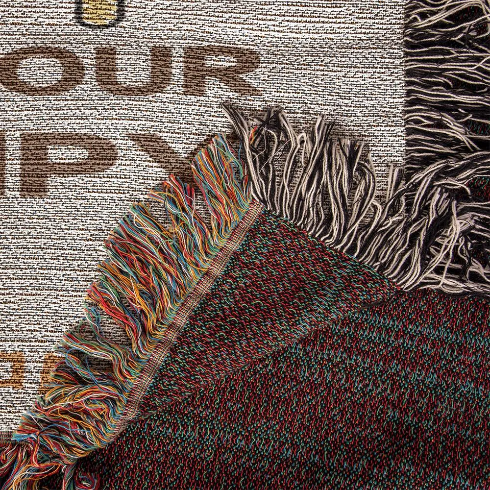 To My Wife, You Are My Queen - Woven Blanket