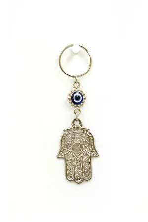 Turkish Evil Eye & Hasma Key Chain