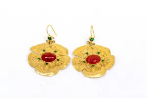 Turkish Ruby  Earring