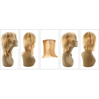 Unique 100% Human Hair Detachable Wig/ Style "HDI"