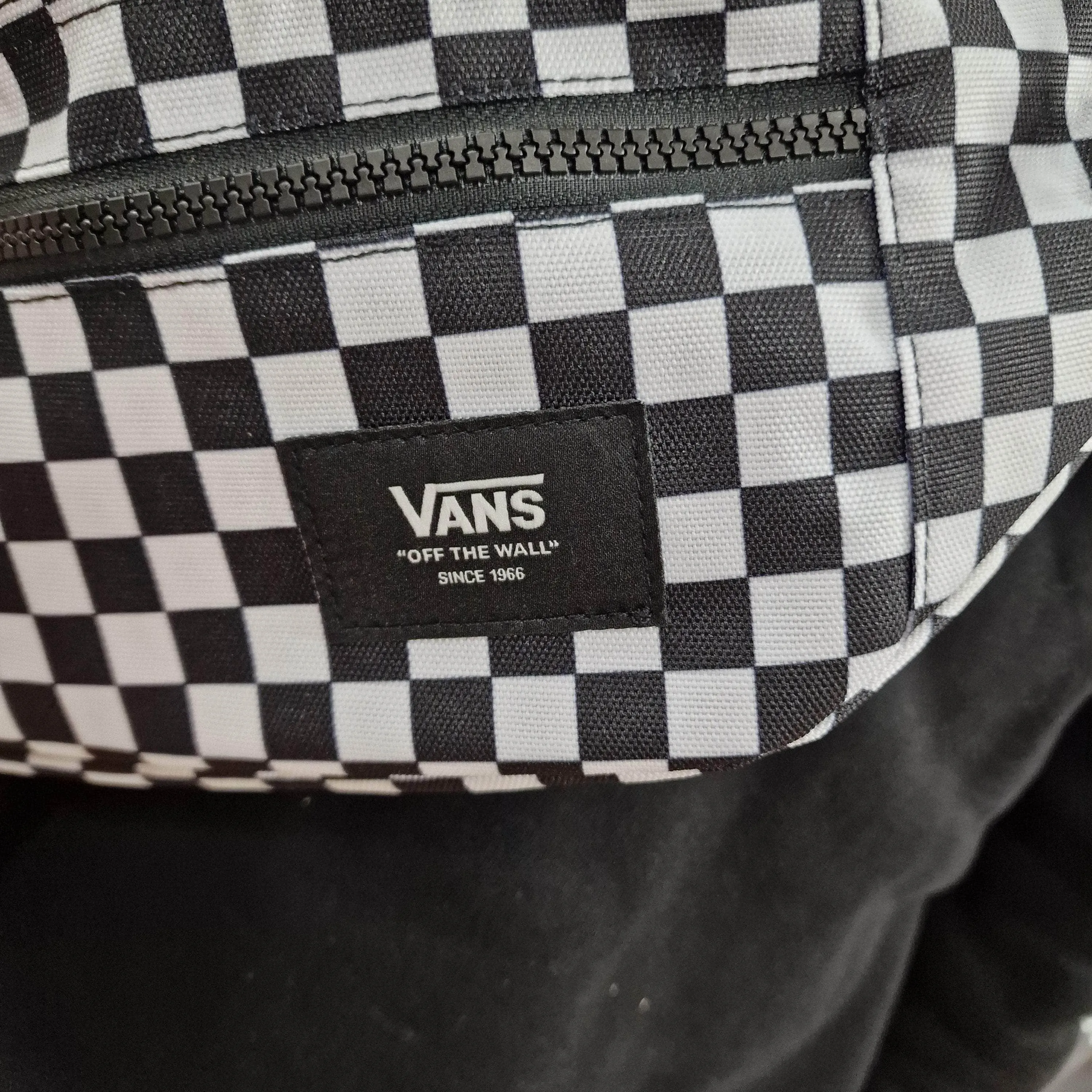 Vans Ward Cross Body Pack Black / White Checker