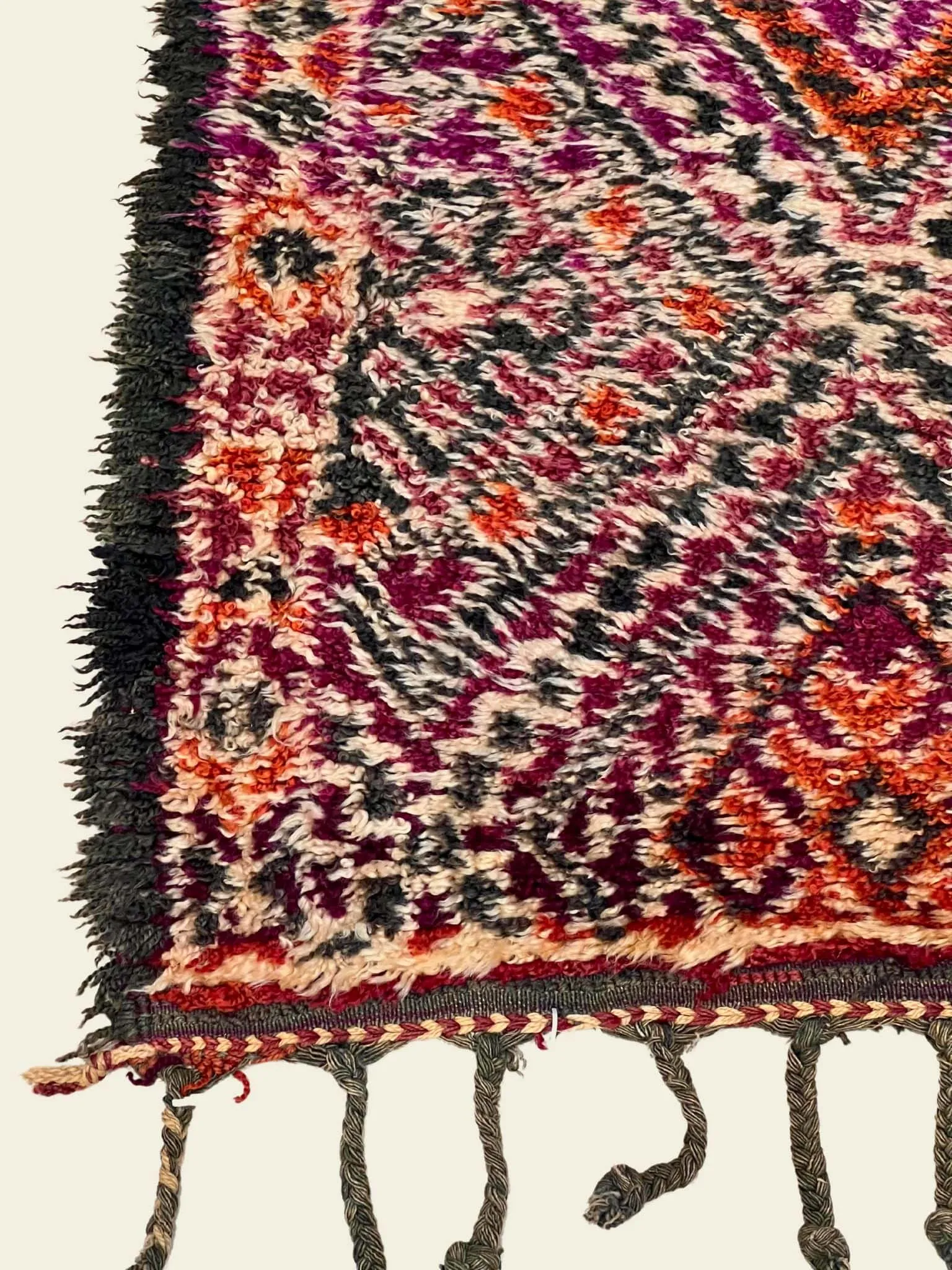 Vintage Beni Mguild Rug 6'1" x 10'09" - 185 cm x 328 cm (Wool)