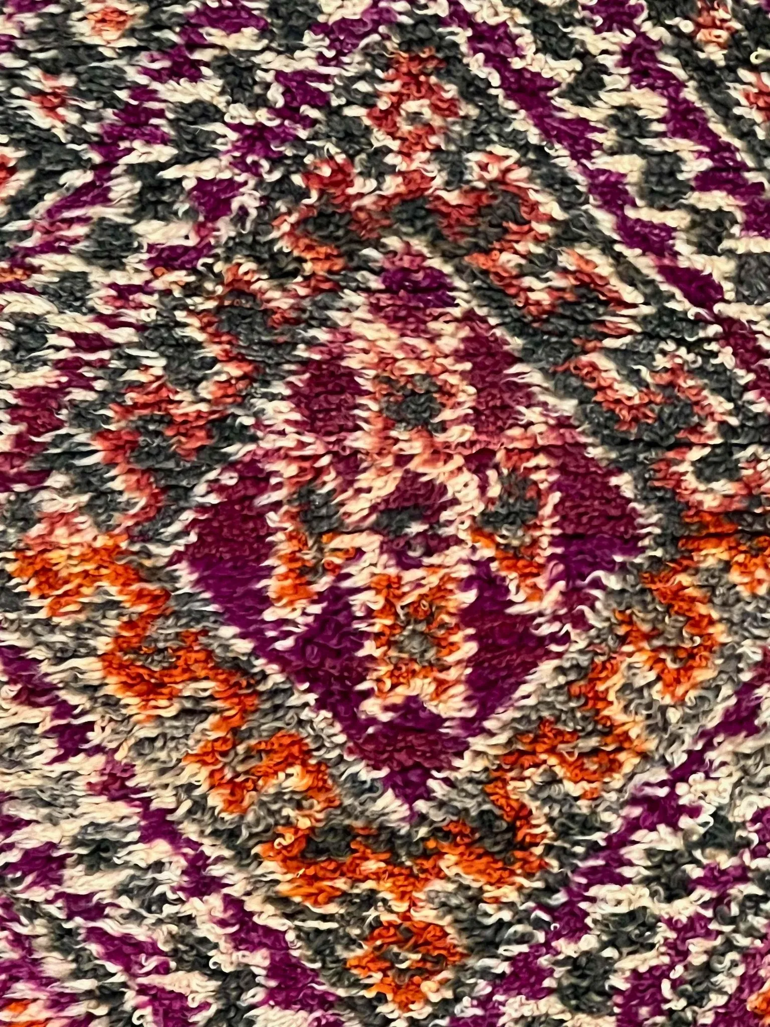 Vintage Beni Mguild Rug 6'1" x 10'09" - 185 cm x 328 cm (Wool)