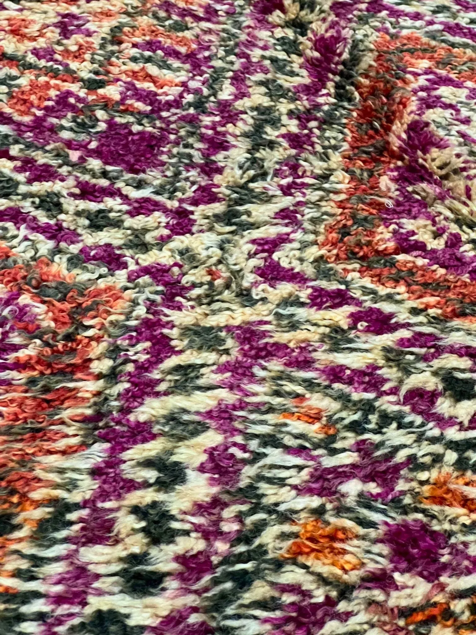 Vintage Beni Mguild Rug 6'1" x 10'09" - 185 cm x 328 cm (Wool)