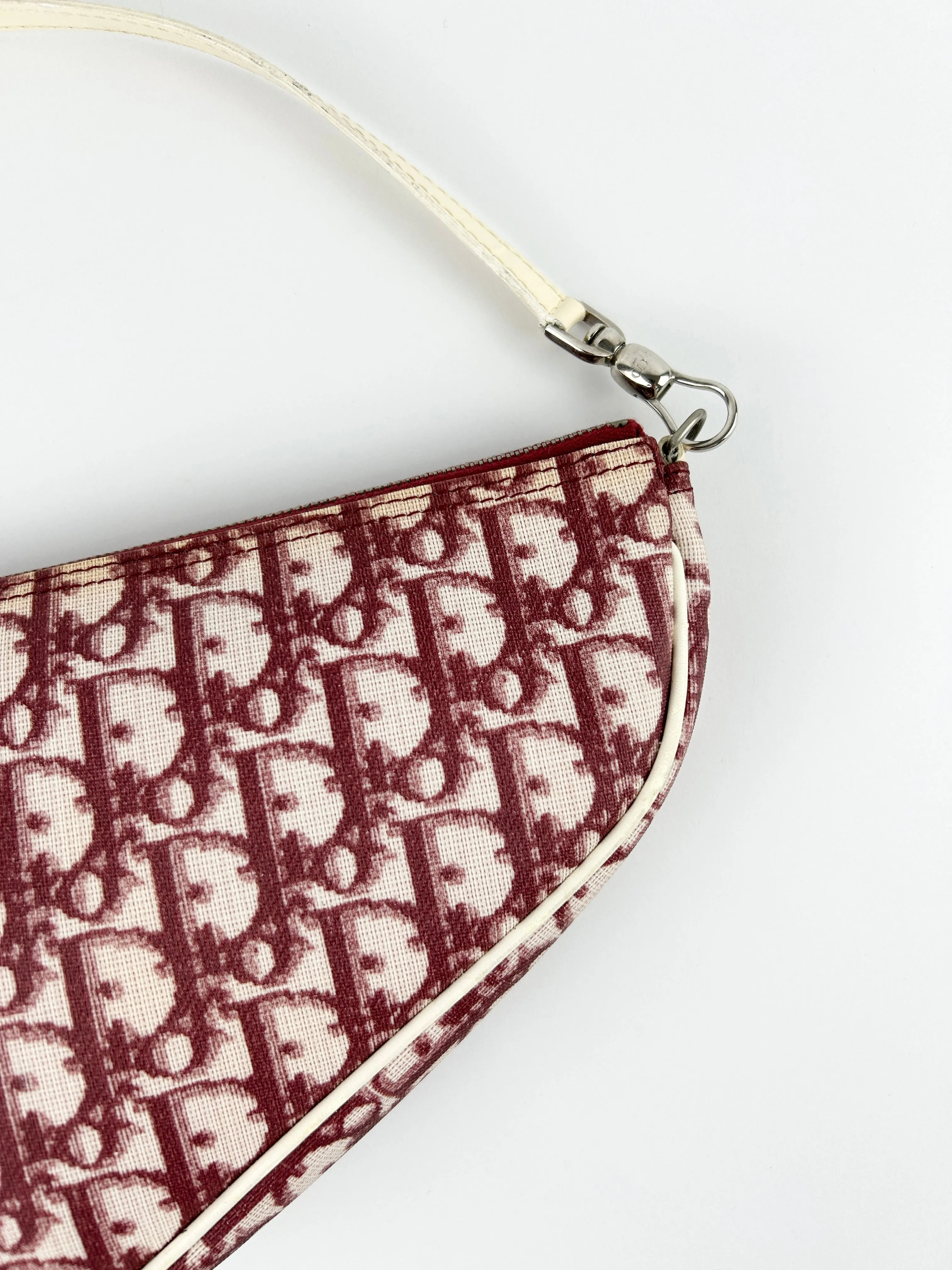 Vintage Christian Dior Monogram Saddle Shoulder Bag (2004)