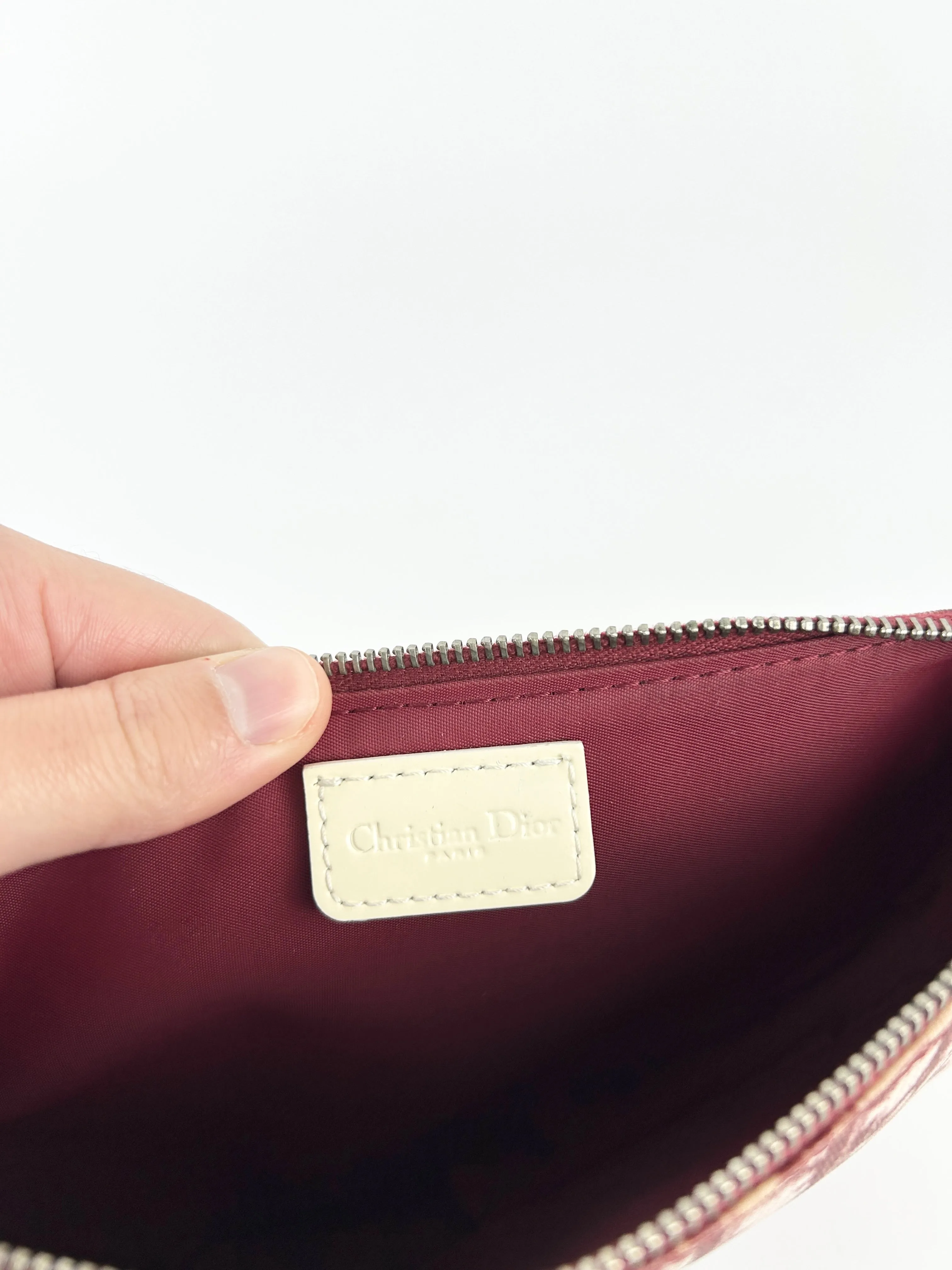Vintage Christian Dior Monogram Saddle Shoulder Bag (2004)