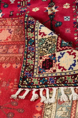 Vintage Rabat Moroccan Rug 6’39’’ x 9'41" - 195 cm x 287 cm (Wool)