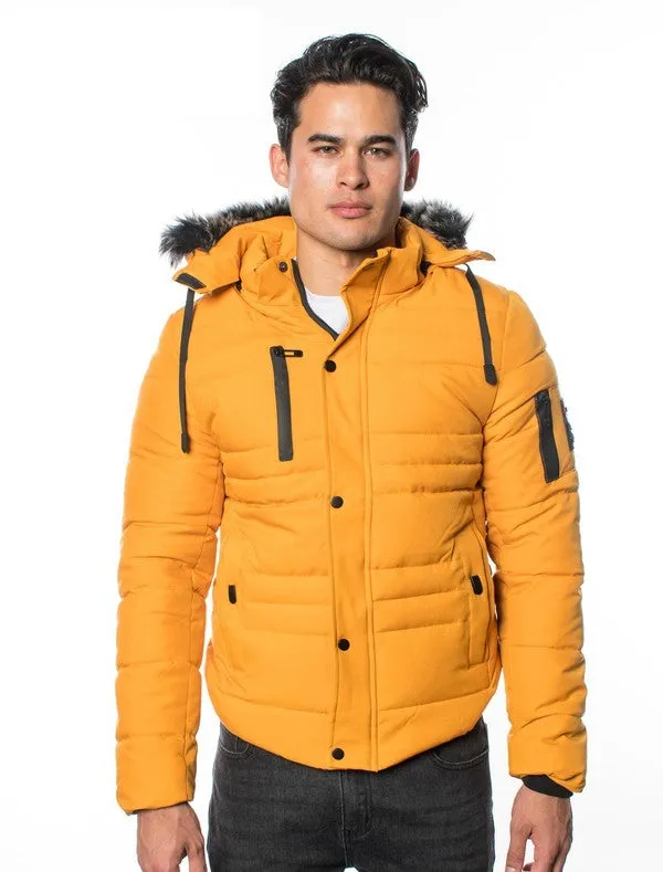 VPJ-12 Comfort Hooded Puffy Jacket for Men 6 PACK