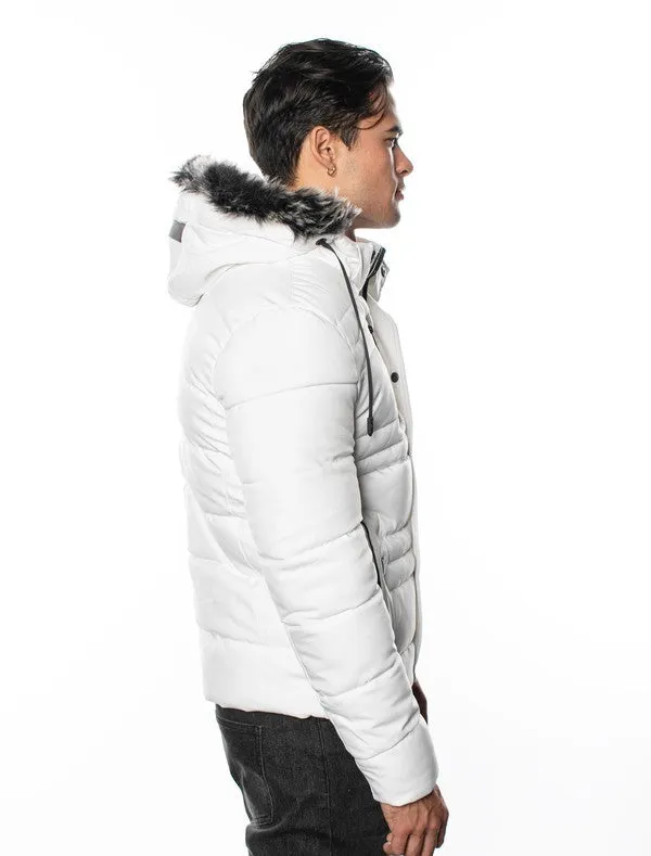 VPJ-12 Comfort Hooded Puffy Jacket for Men 6 PACK