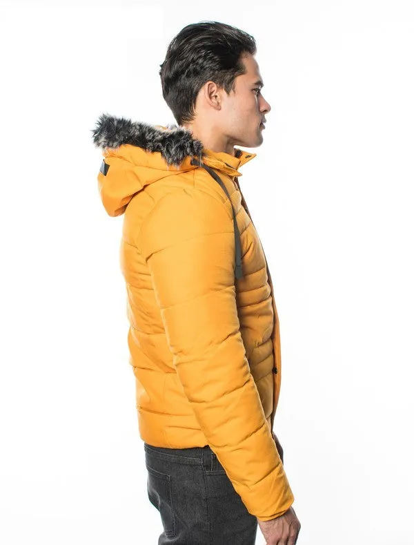 VPJ-12 Comfort Hooded Puffy Jacket for Men 6 PACK