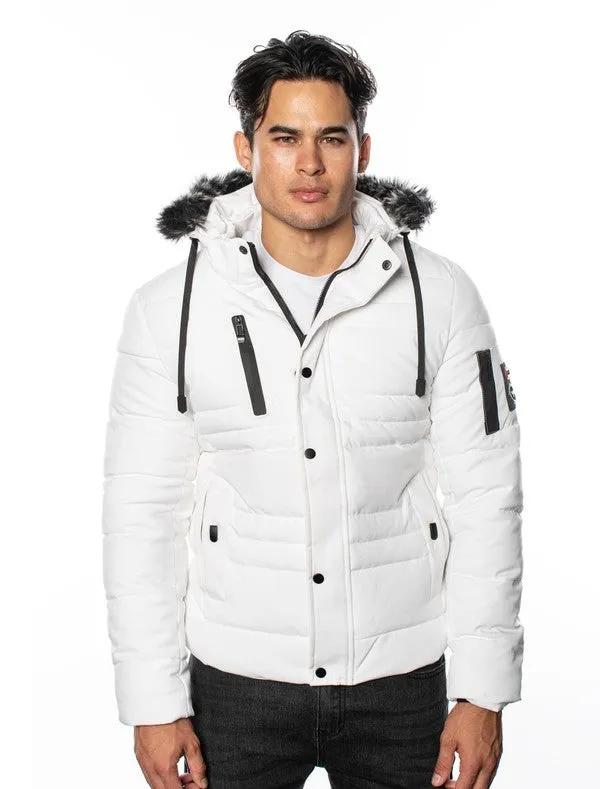 VPJ-12 Comfort Hooded Puffy Jacket for Men 6 PACK