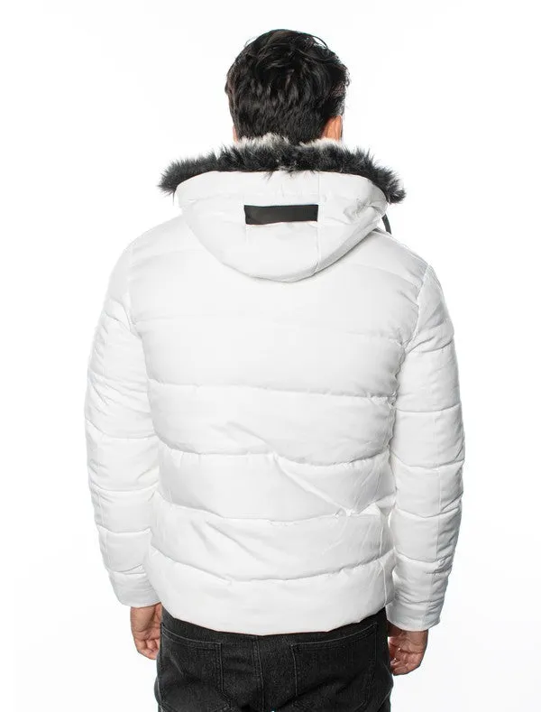 VPJ-12 Comfort Hooded Puffy Jacket for Men 6 PACK