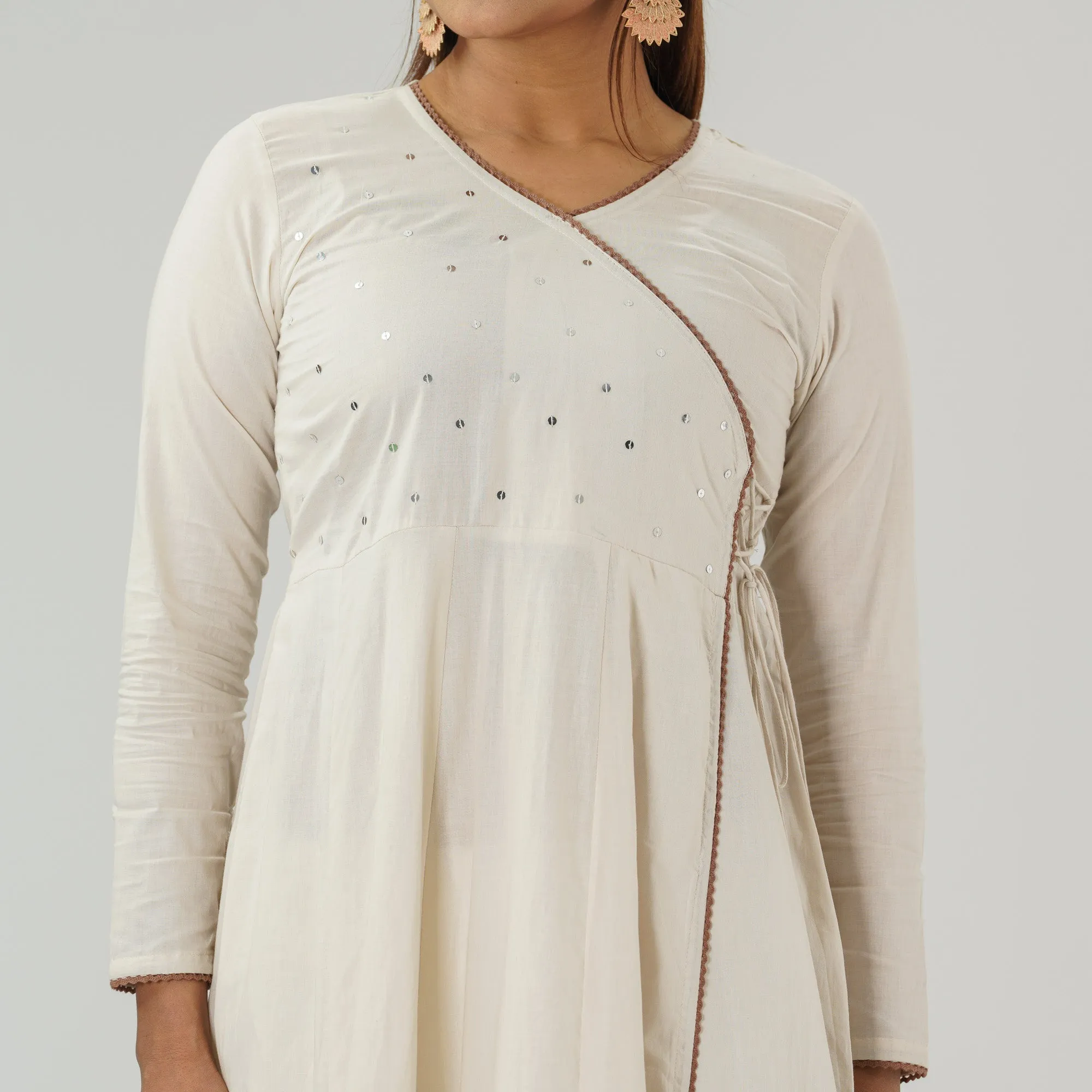 Womens Beige Gown