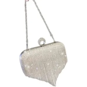 Womens Evening Clutch Bag Designer Evening Handbag Hand Bag Lady Party Wedding Clutch Purse Rhinestone Tassels Evening Bags