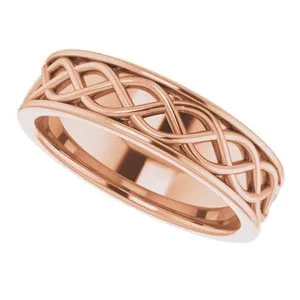 Woven-Design Band 51846 - 6 mm