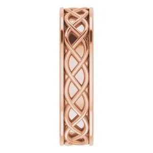 Woven-Design Band 51846 - 6 mm