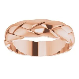 Woven-Design Band 51979 - 6 mm