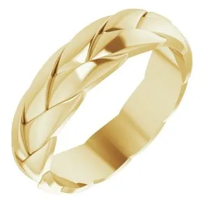 Woven-Design Band 51979 - 6 mm