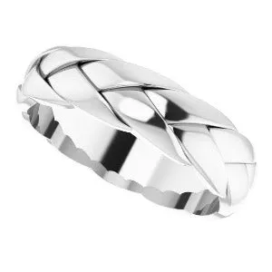Woven-Design Band 51979 - 6 mm