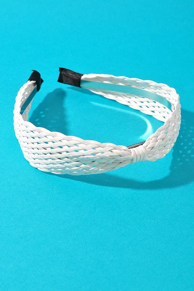 Woven Rattan Style Headband