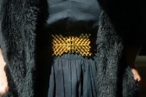 XX Bamboo Belt Buckle by Garland Bags