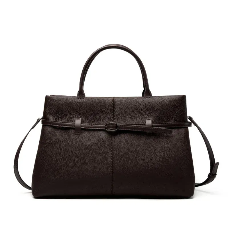 YANATARI Genuine Cattle Leather Crossbody Bag