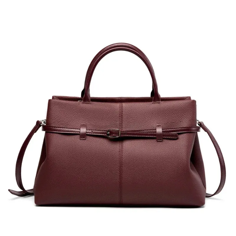 YANATARI Genuine Cattle Leather Crossbody Bag