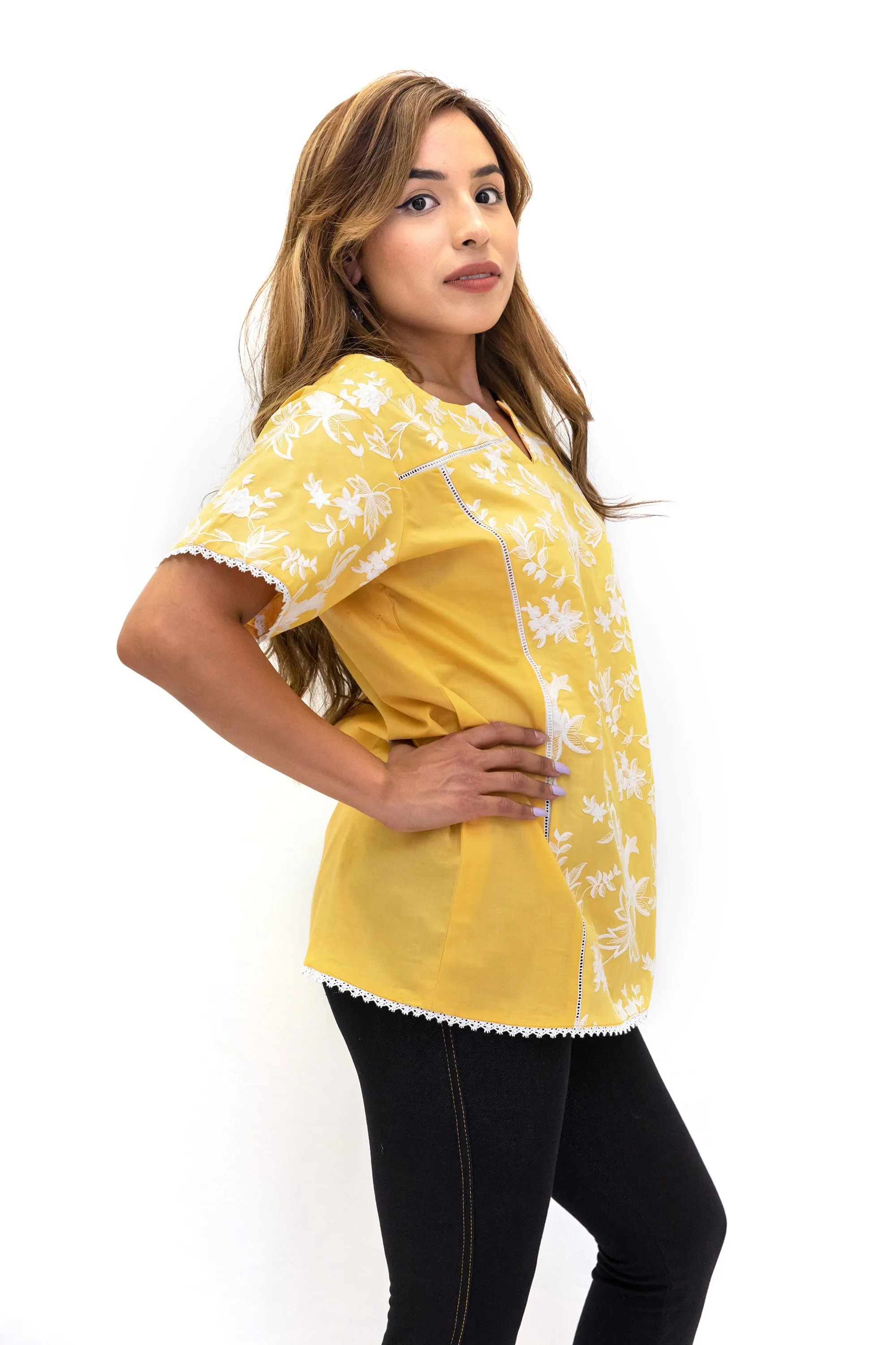 Yellow Cotton Shirt