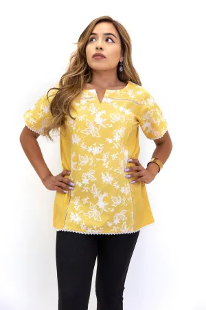 Yellow Cotton Shirt
