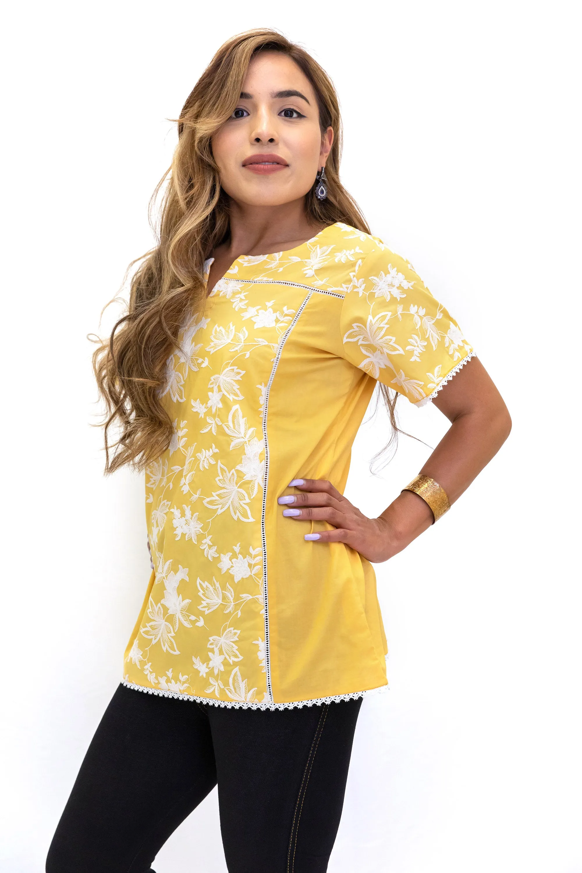 Yellow Cotton Shirt