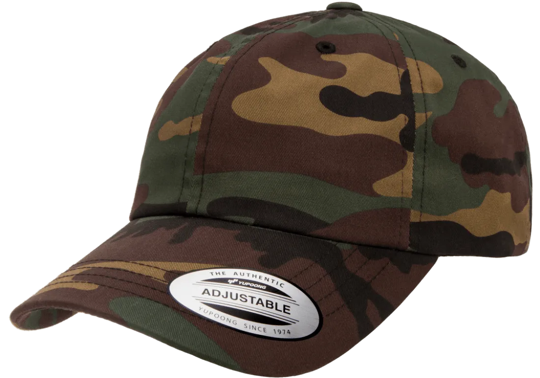 YP Classics Adjustable Dad Cap Camo