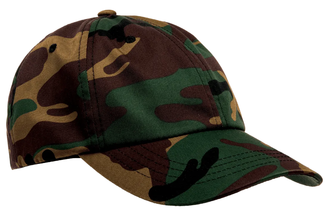 YP Classics Adjustable Dad Cap Camo