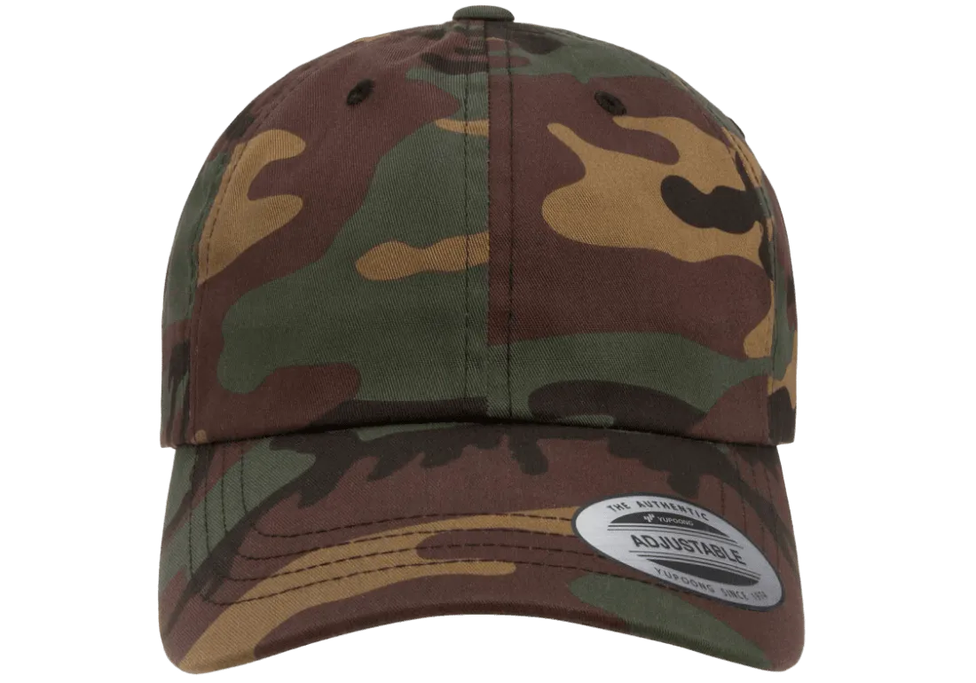 YP Classics Adjustable Dad Cap Camo
