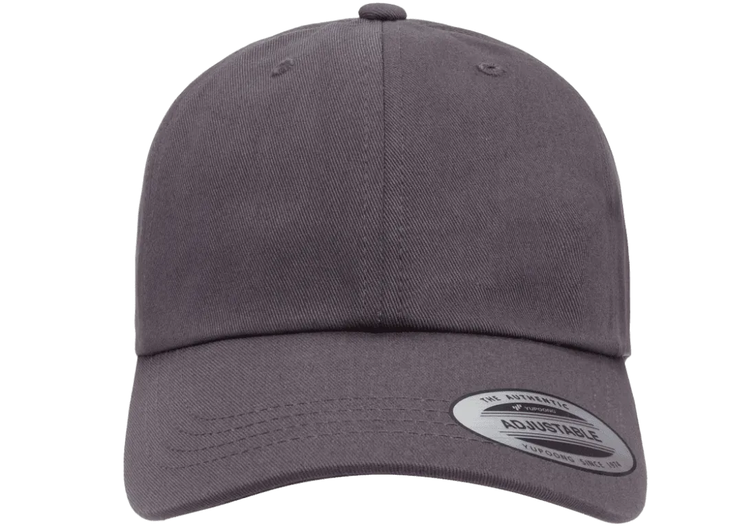 YP Classics Adjustable Dad Cap Charcoal