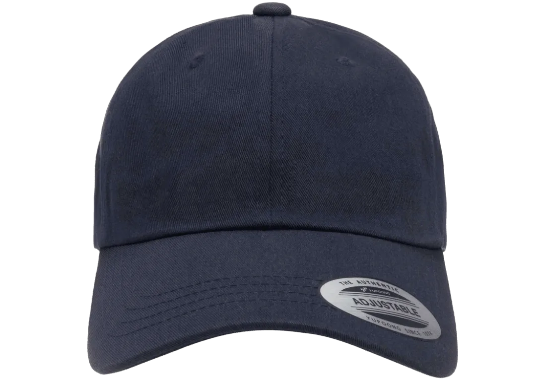 YP Classics Adjustable Dad Cap Navy Blue