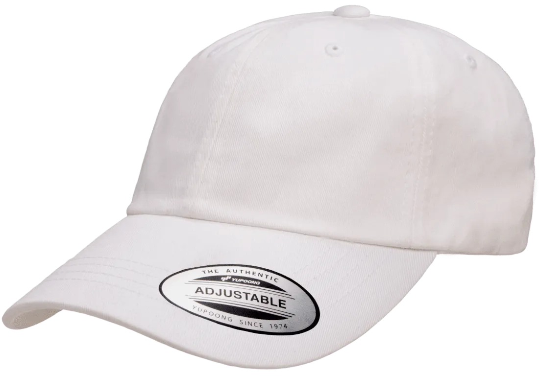 YP Classics Adjustable Dad Cap White
