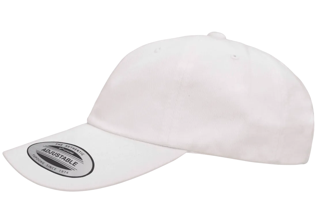YP Classics Adjustable Dad Cap White