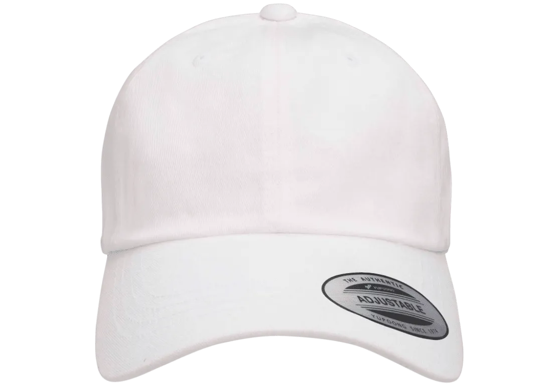 YP Classics Adjustable Dad Cap White
