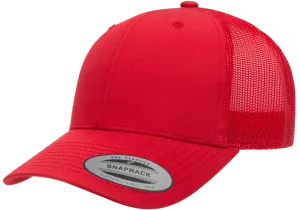 YP Classics Mesh Back Trucker Cap Red