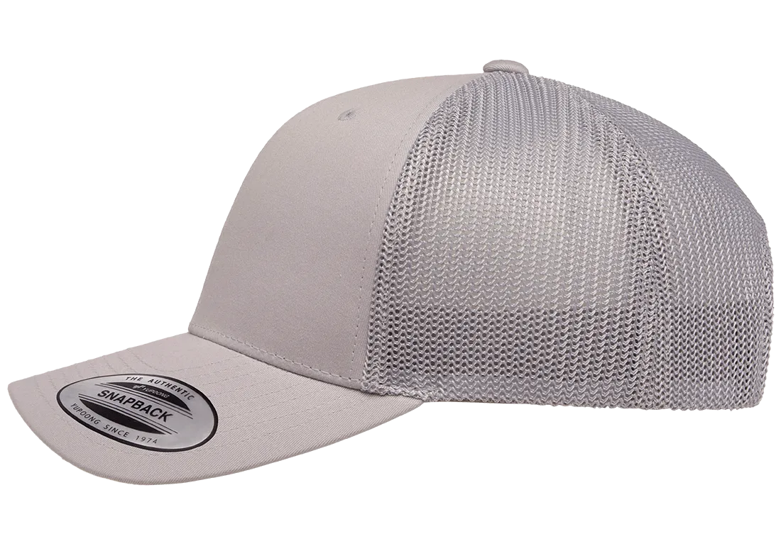 YP Classics Mesh Back Trucker Cap Silver
