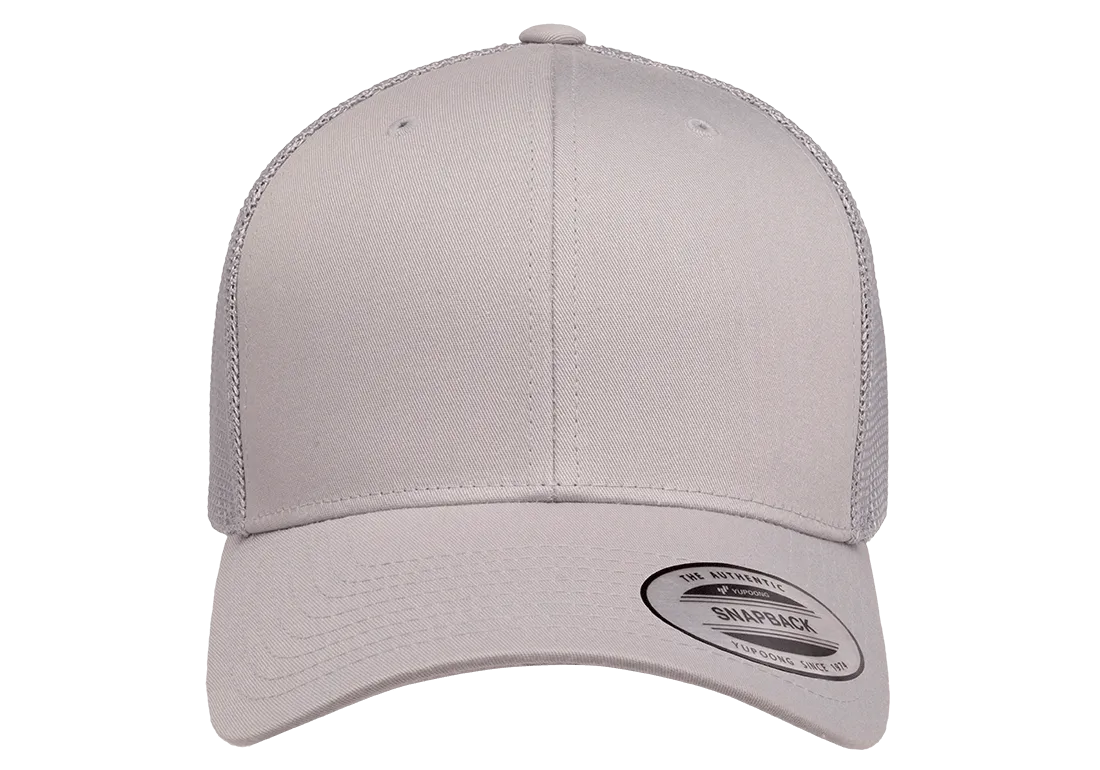 YP Classics Mesh Back Trucker Cap Silver