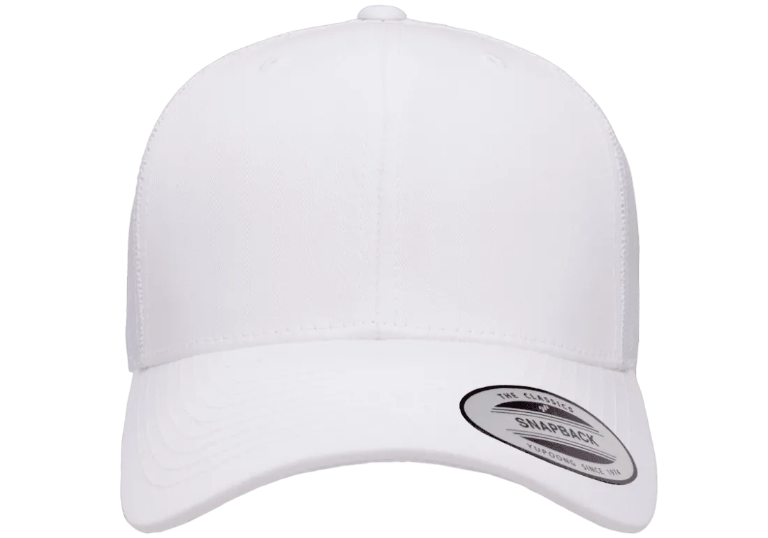 YP Classics Mesh Back Trucker Cap White