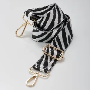 Zebra Woven Strap
